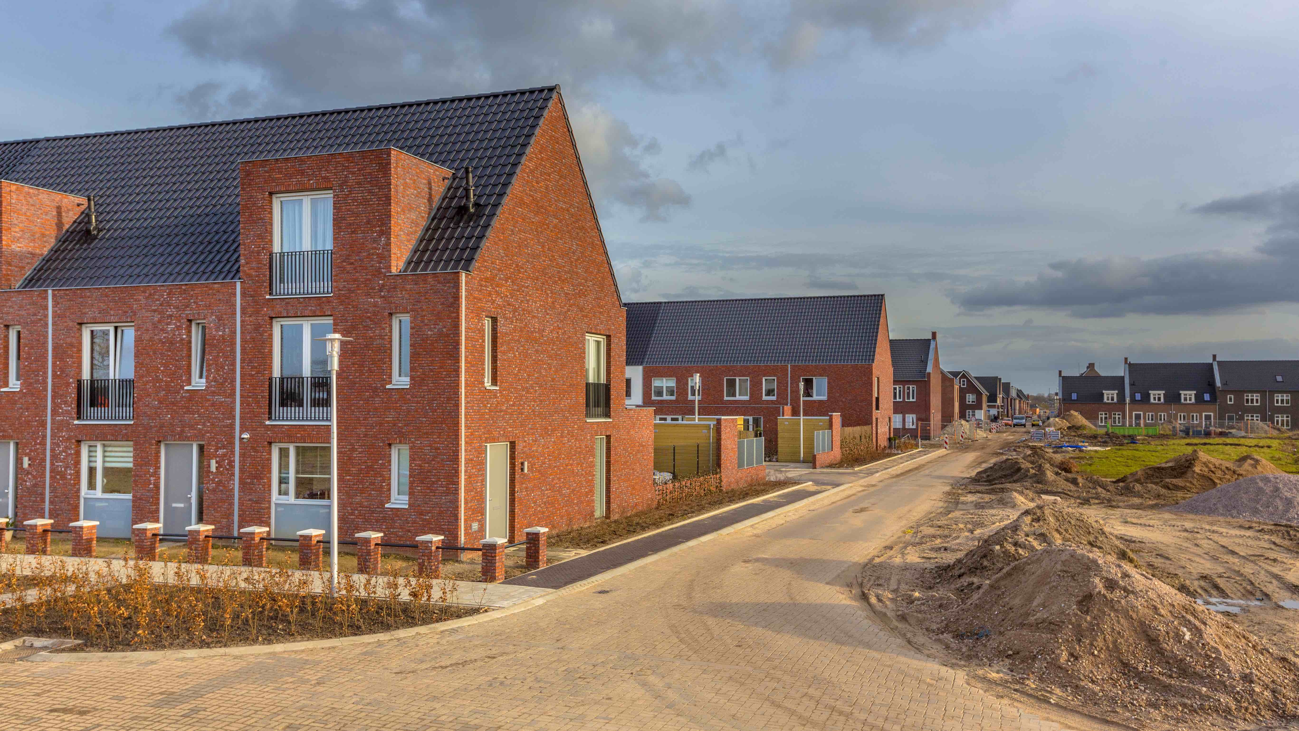 Newly Built Houses In Modern Street 2021 08 26 16 38 26 Utc